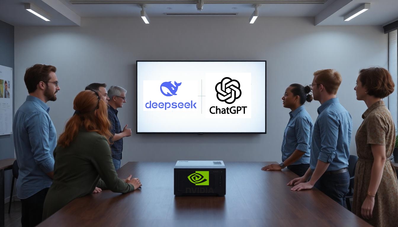 DeepSeek vs. ChatGPT: Powered by Nvidia