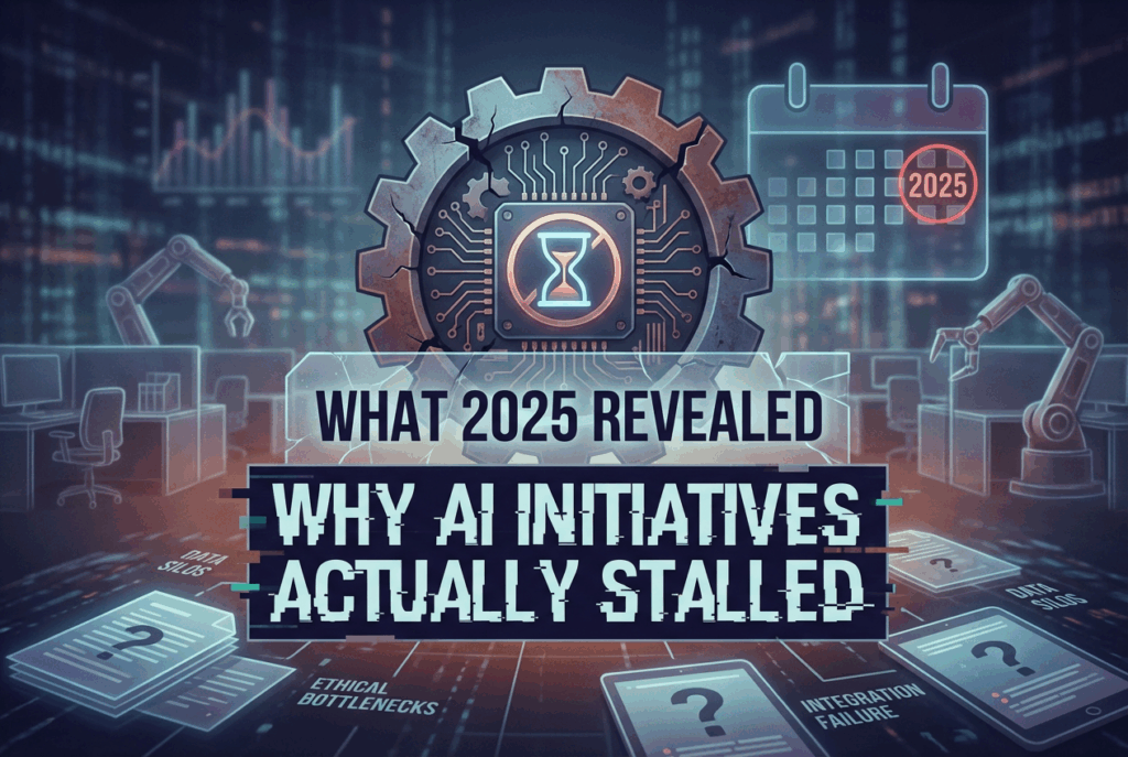 What 2025 Revealed About Why AI Initiatives Actually Stall